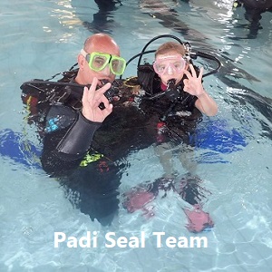 Padi Open water from 10 Years of age