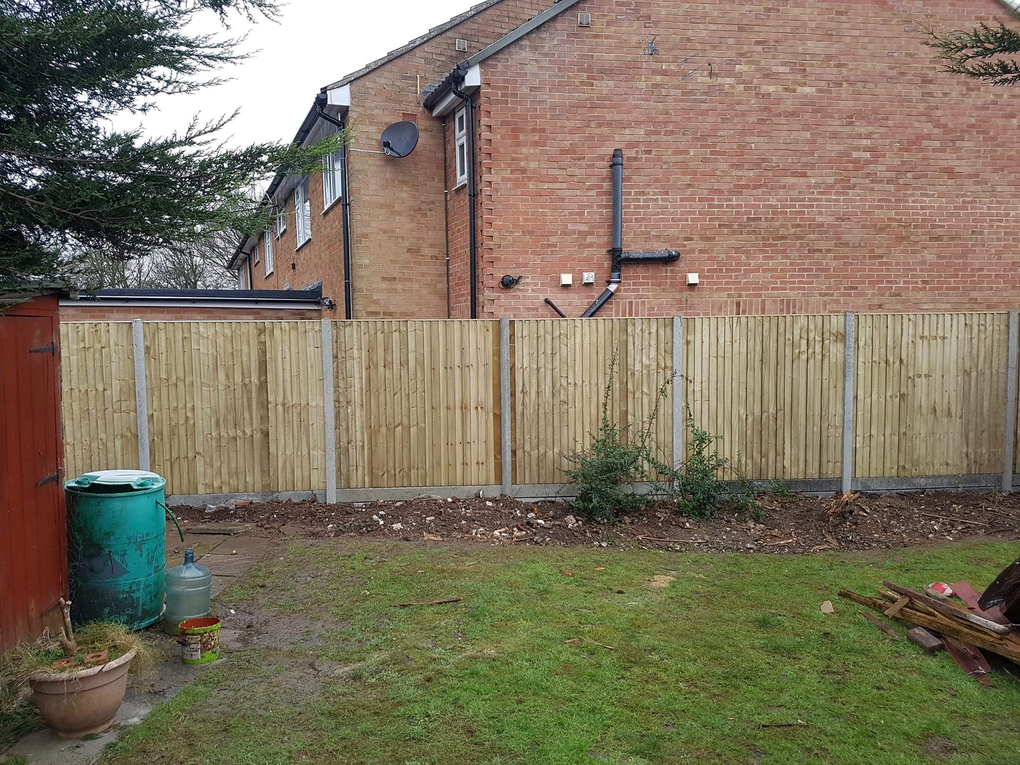 fencing installed in Wigmore