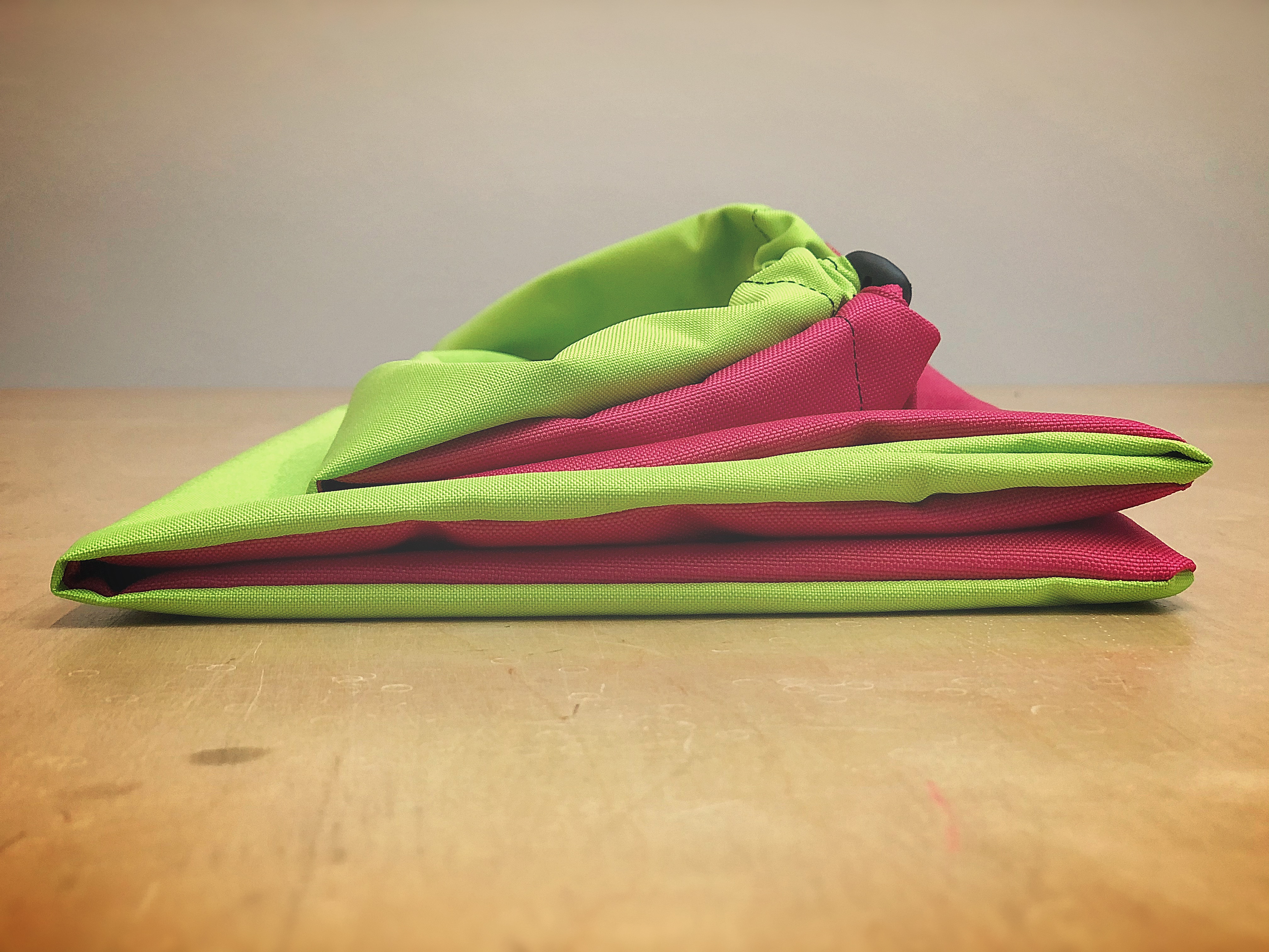 Ultimate Tail Bag - Hot Pink & Lime