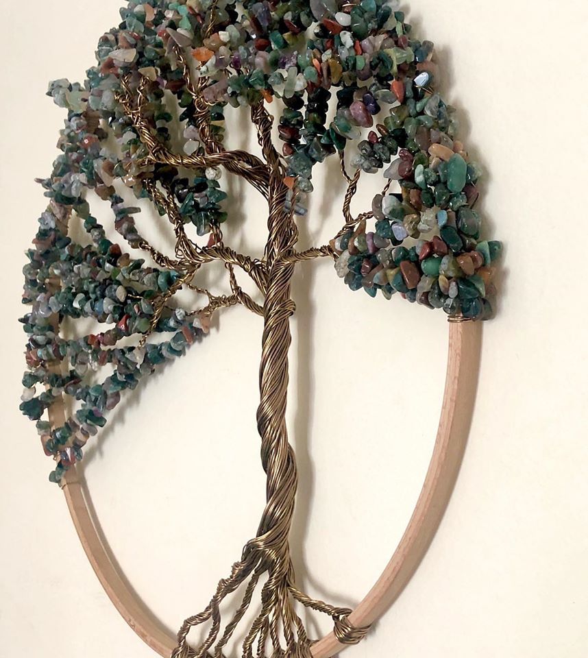 Tree of Life 12" framed Sculpture