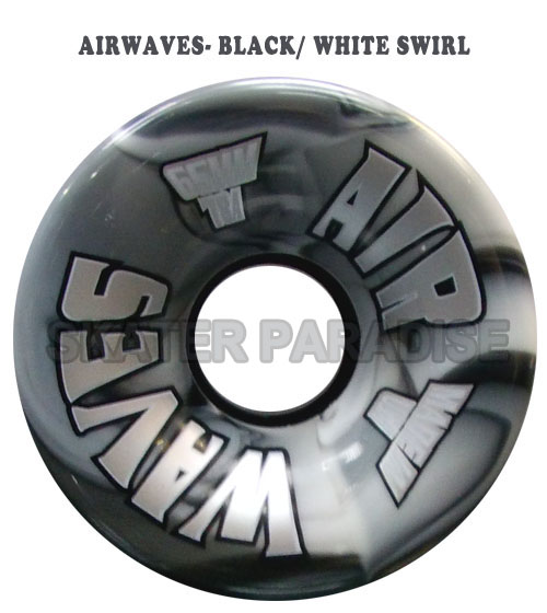Air Waves Black/White Swirl Wheels Pack of 4 and 8 Get 10% Discount See Description