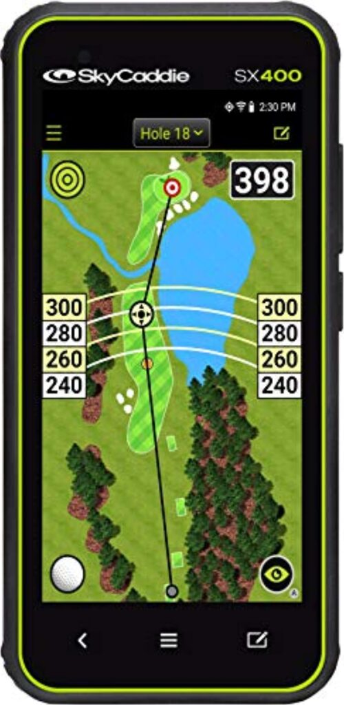 SkyCaddie SX400, Handheld Golf GPS