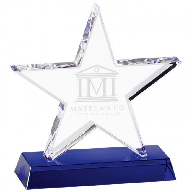 Sapphire Star Award 15cm.