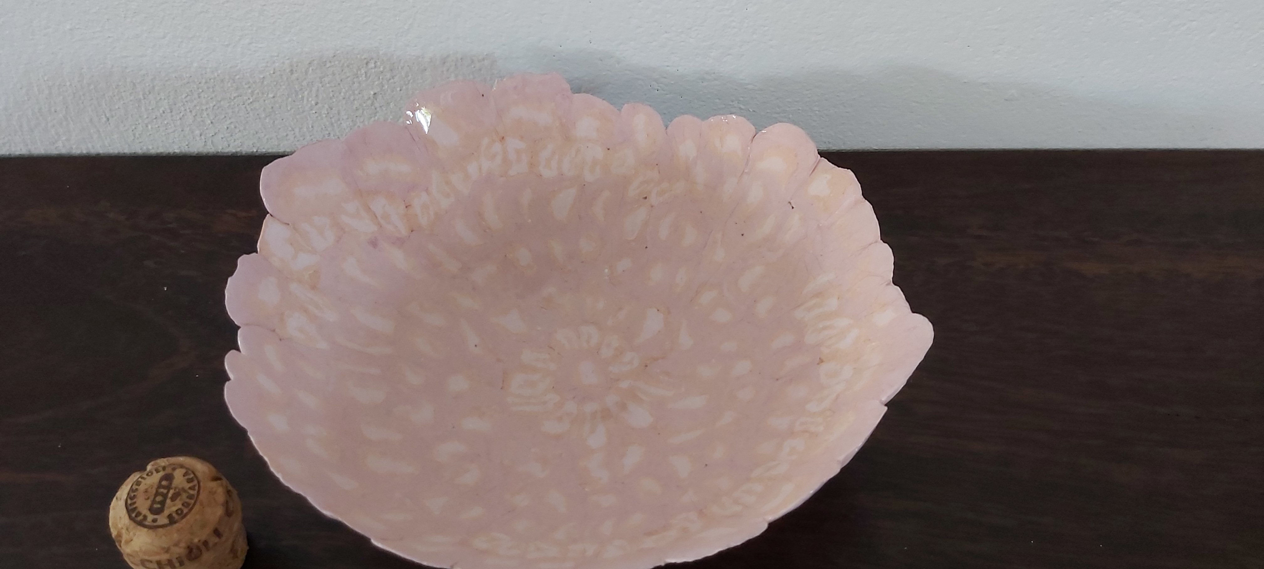 Porcelain nerikomi bowl