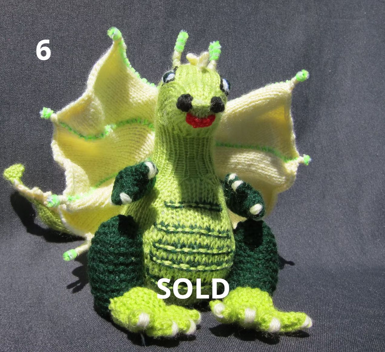 Knitted Magic Dragon