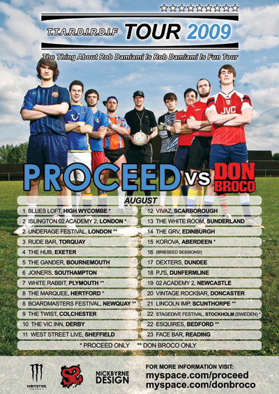 UK tour 2009 poster