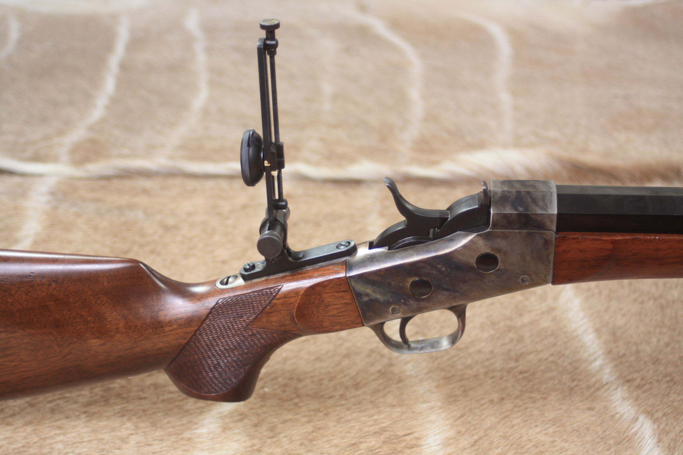 Pedersoli replica of the Remington Rolling Block 45-70 Rifle