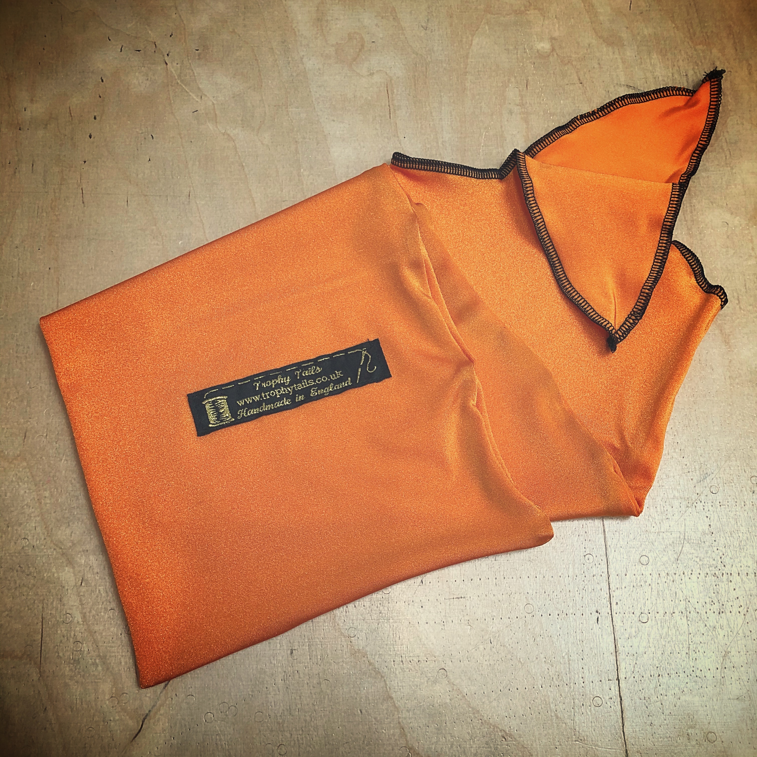 Lycra Tail Bag - Carrot Orange