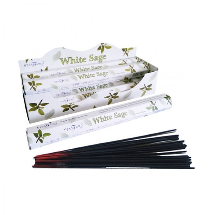 White Sage  Premium Incense Sticks - Approx 20