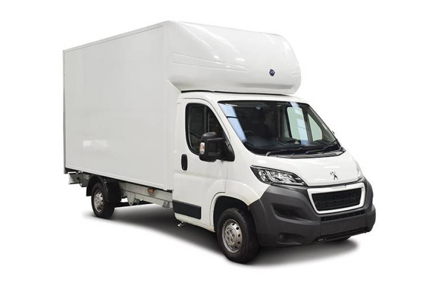 Large hire van for moving house