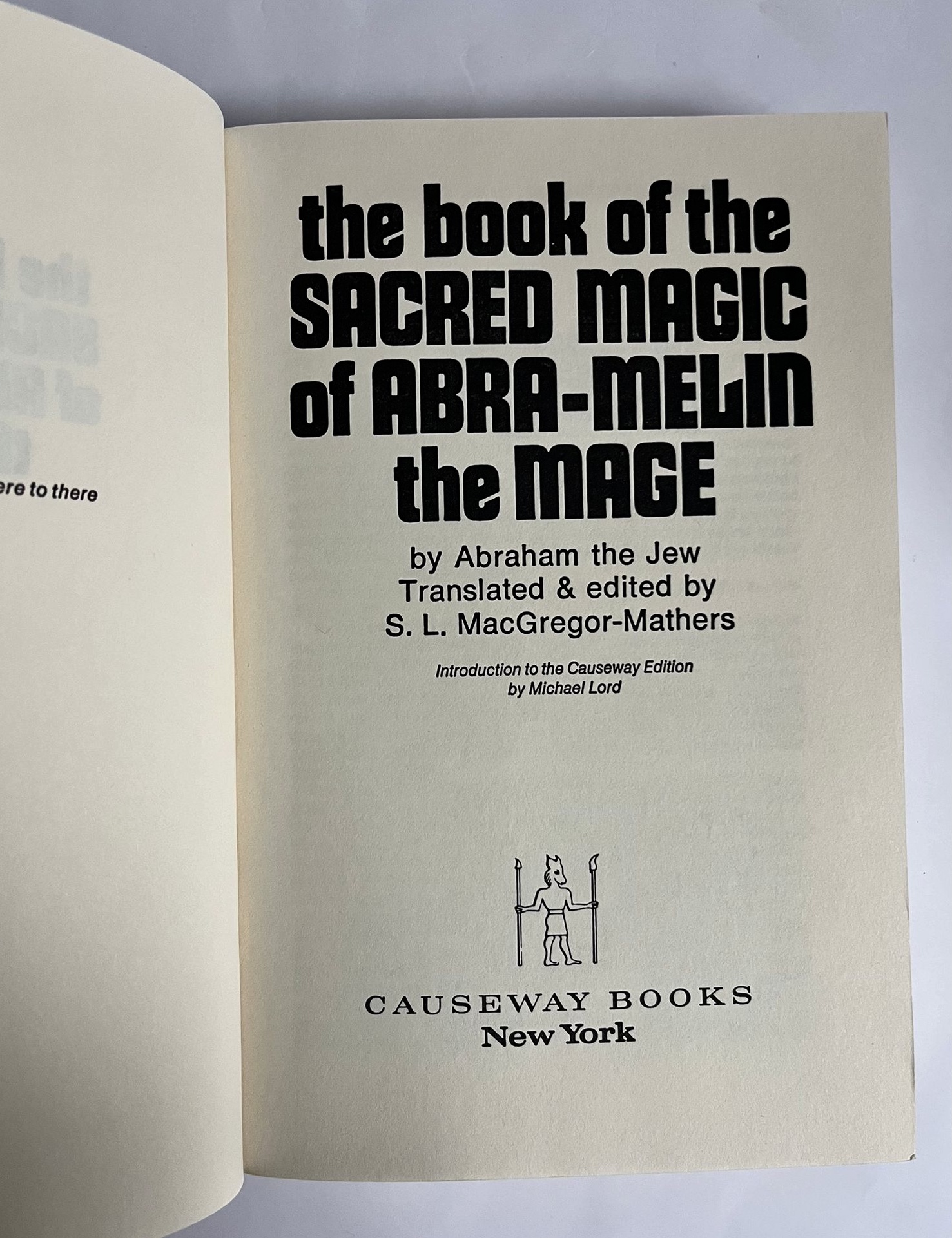 The Book of the Sacred Magic of Abra- Melin the Mage