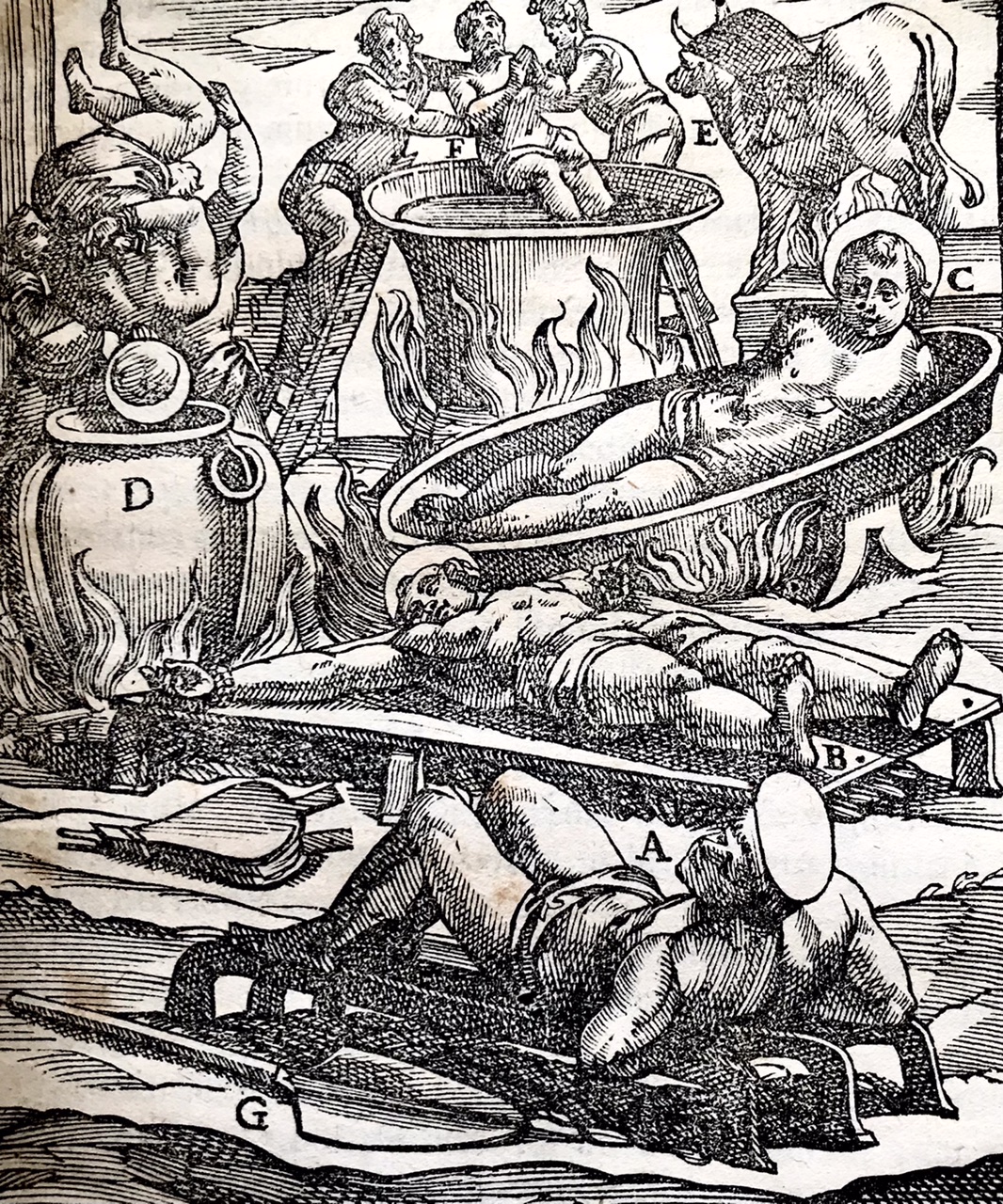 De SS. Martyrum Cruciatibus, Torture of Christian Martyrs by Antonio Gallonio