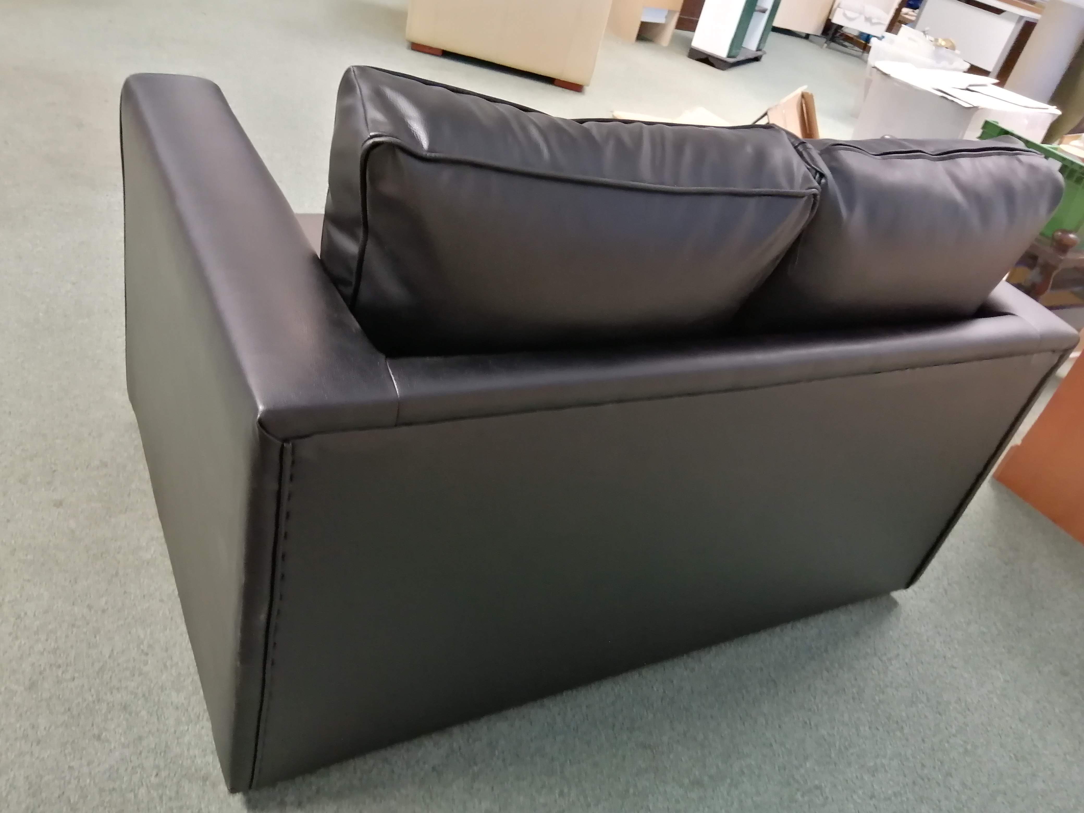 Brand New Black 2 seat Sofa