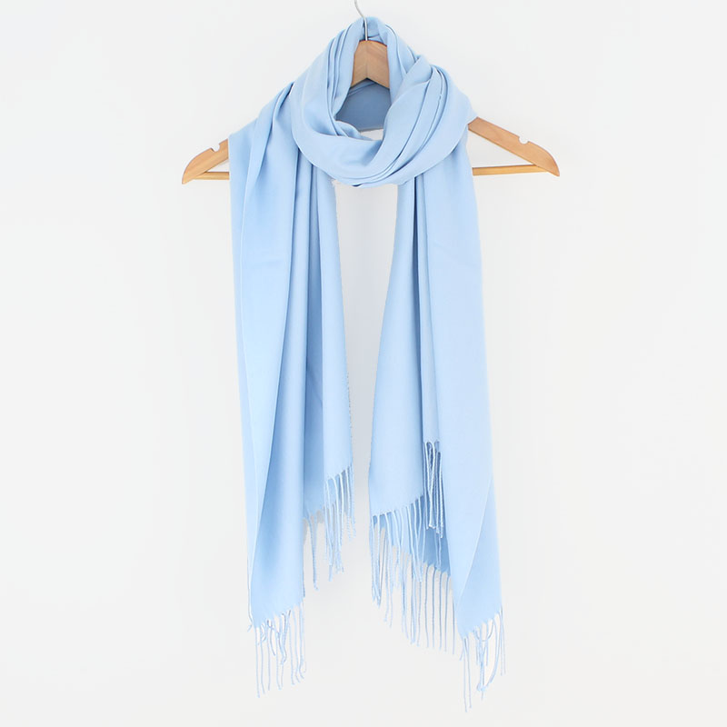Pashmina Scarf in Baby Blue