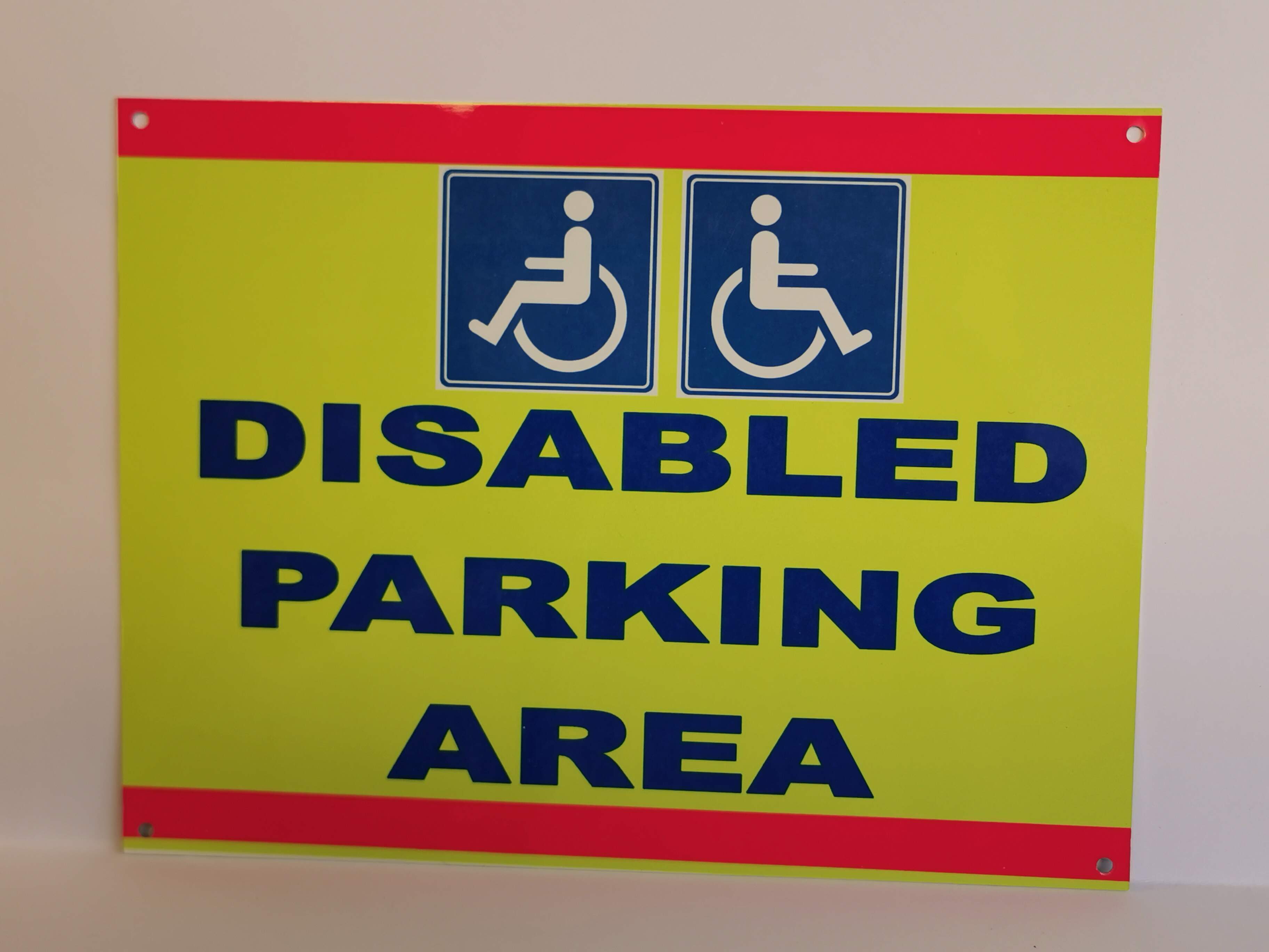 Disabled Parking Sign A5