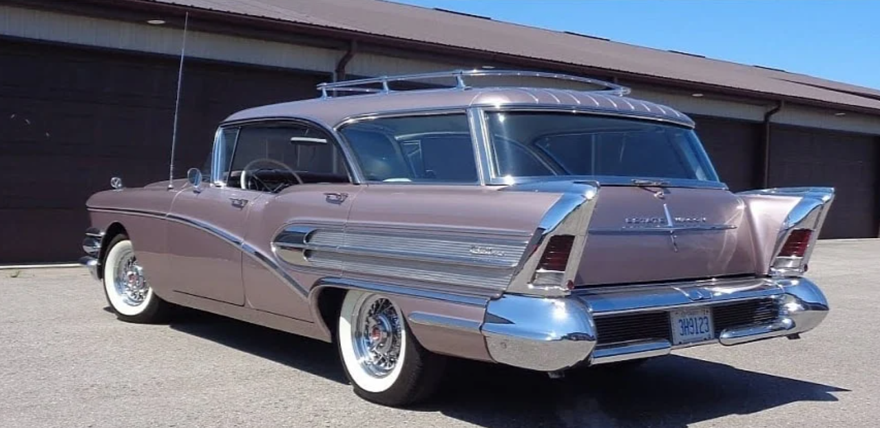 1958 Buick Century Caballero Is a Four-Door Hardtop Wagon That's Rarer Than Hen's Teeth