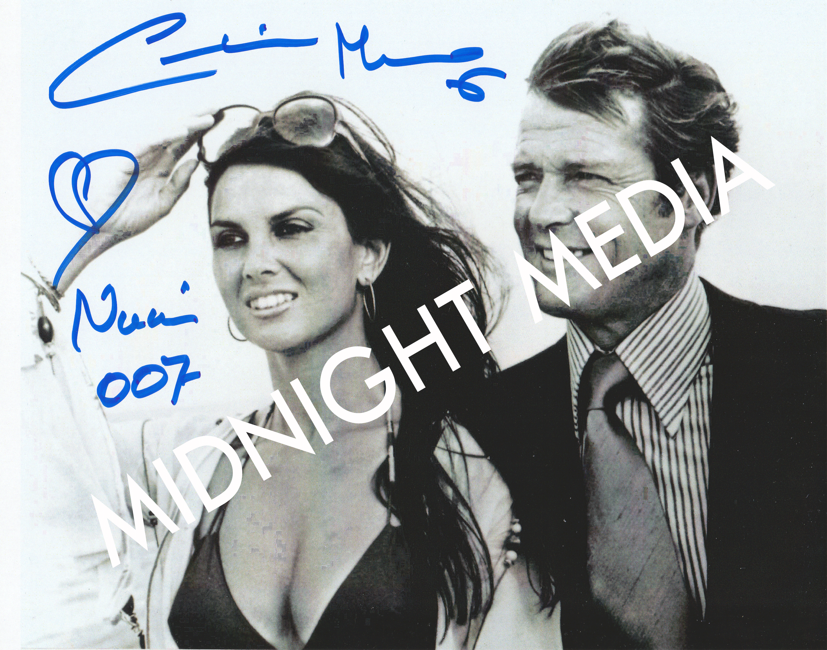 CAROLINE MUNRO SIGNED PHOTOGRAPH - THE SPY WHO LOVED ME