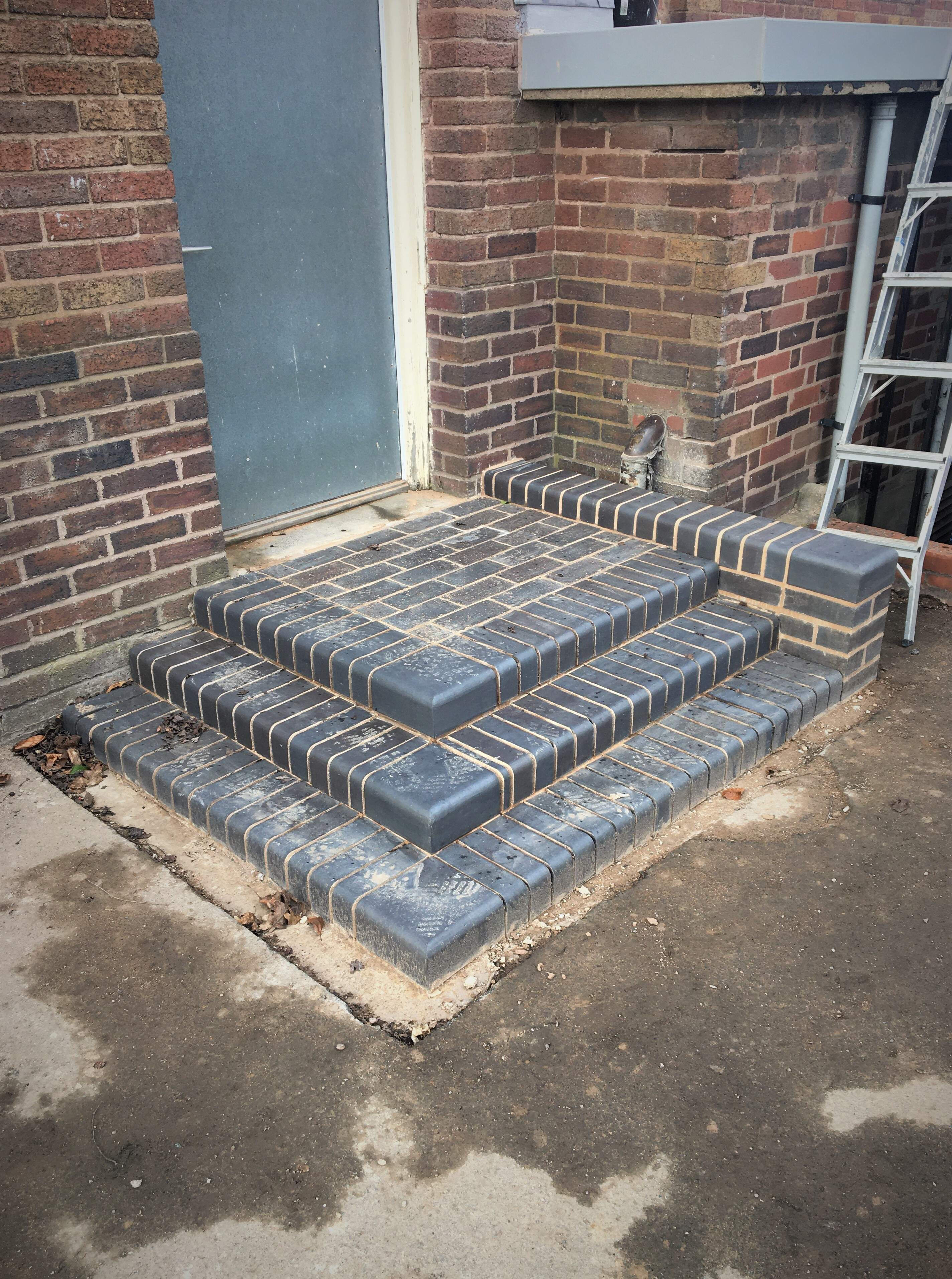 New steps to the Sacristry
