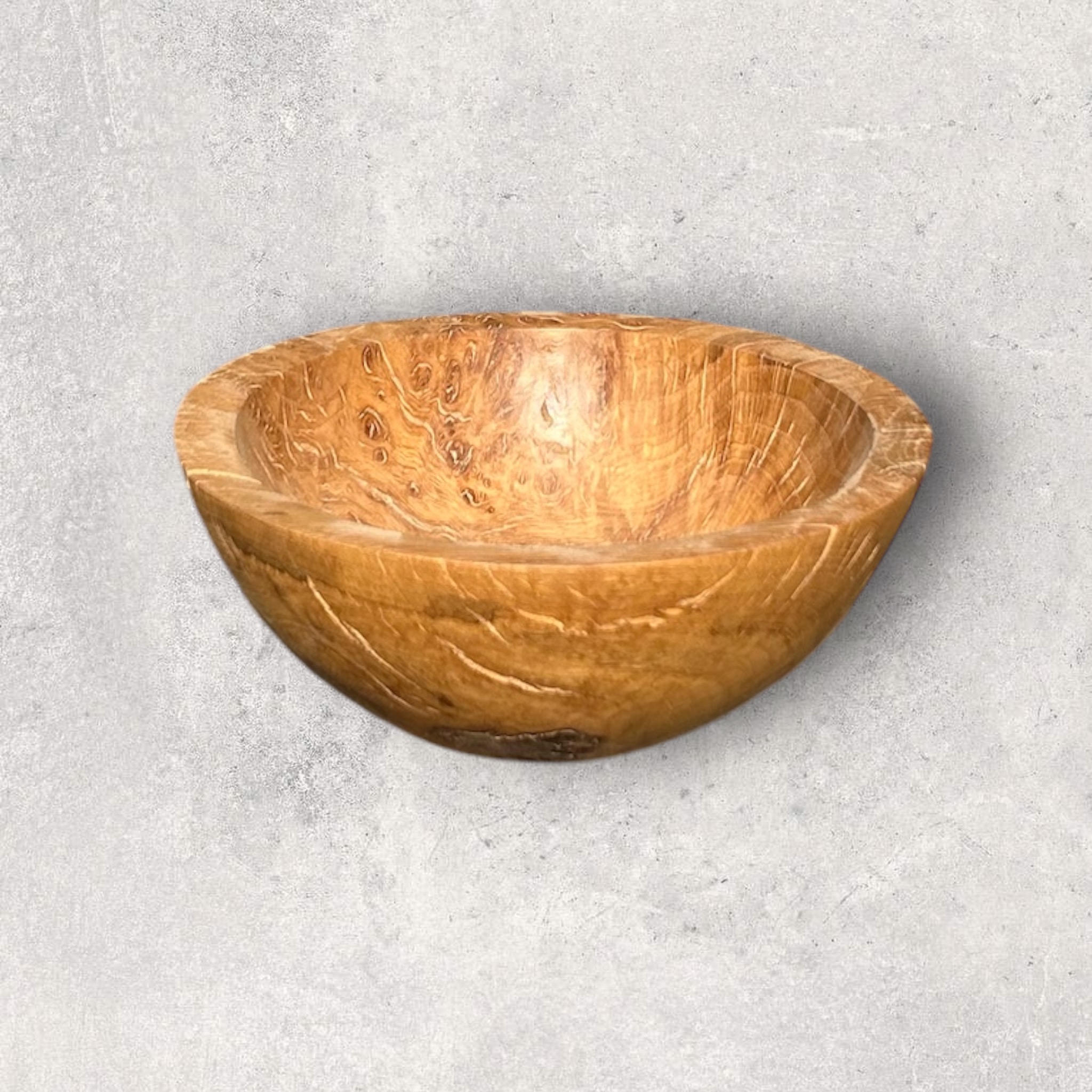 Oak Burr Bowl