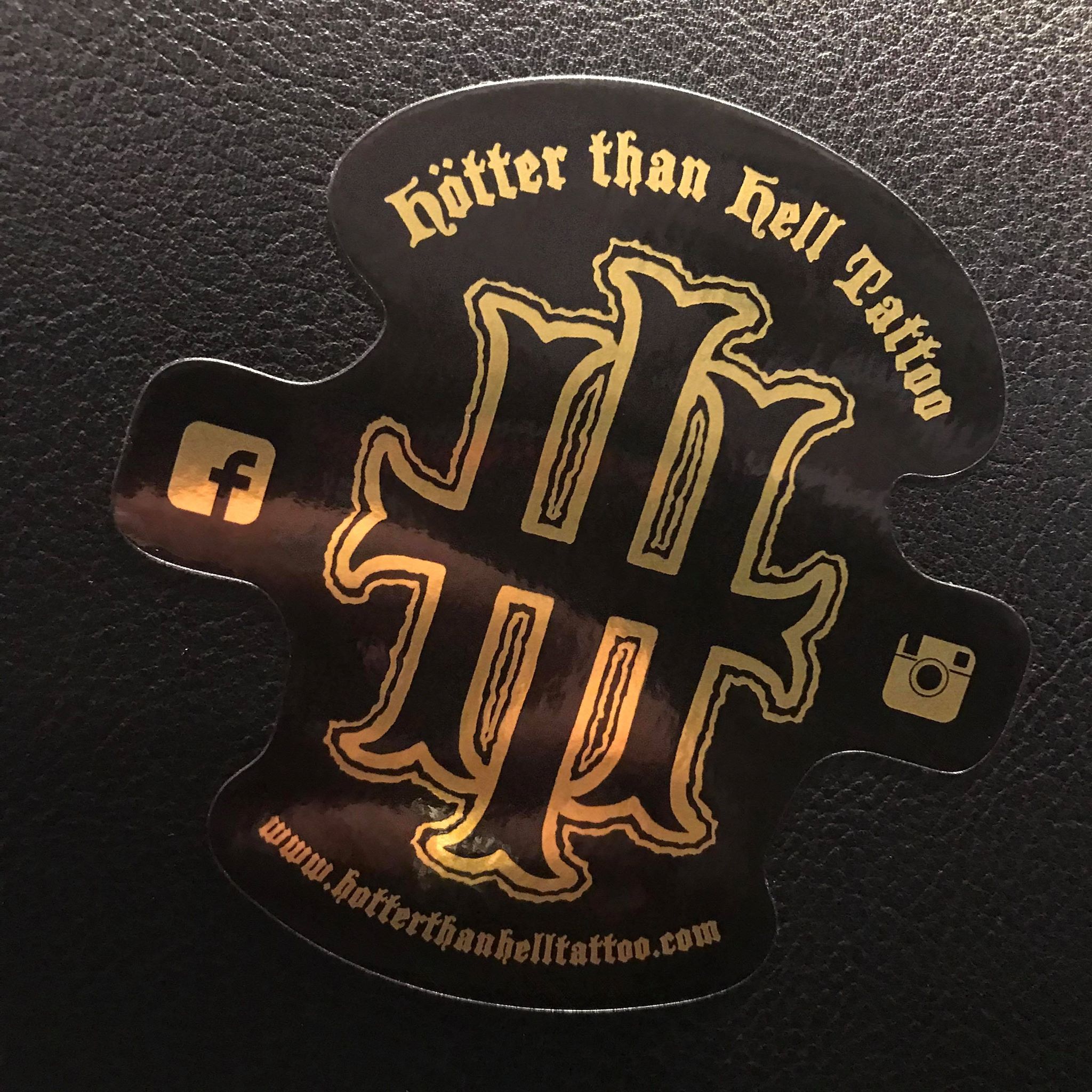 HTHT Rune Stickers *Gold Limited Addition*
