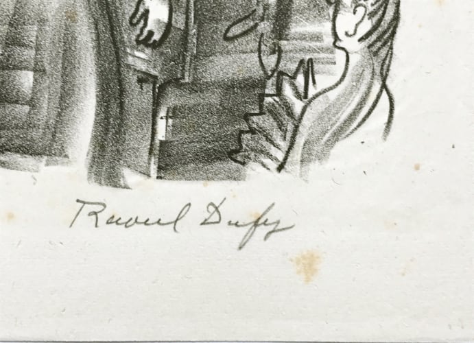 Raoul Dufy - Le Bal chez L’ Amiral