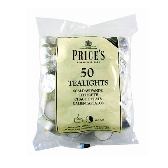 Prices 5hr Tealights (50)