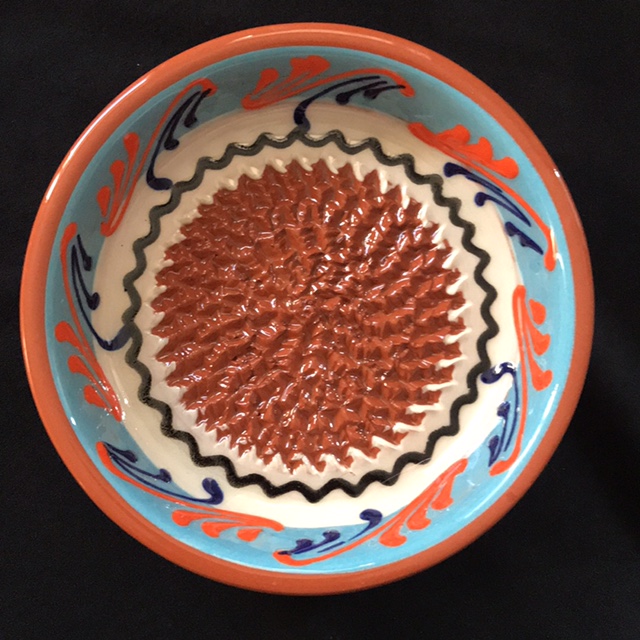 Large Handmade Grater Bowl