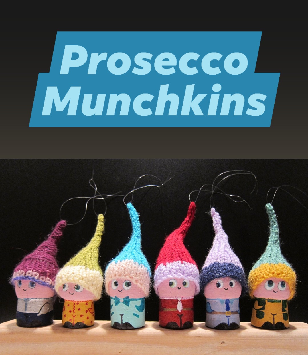 Prosecco Munchkin Series 1 - Hanging Collectables