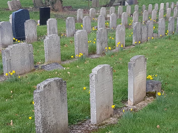 Exeter Blitz civilian graves 35jpeg