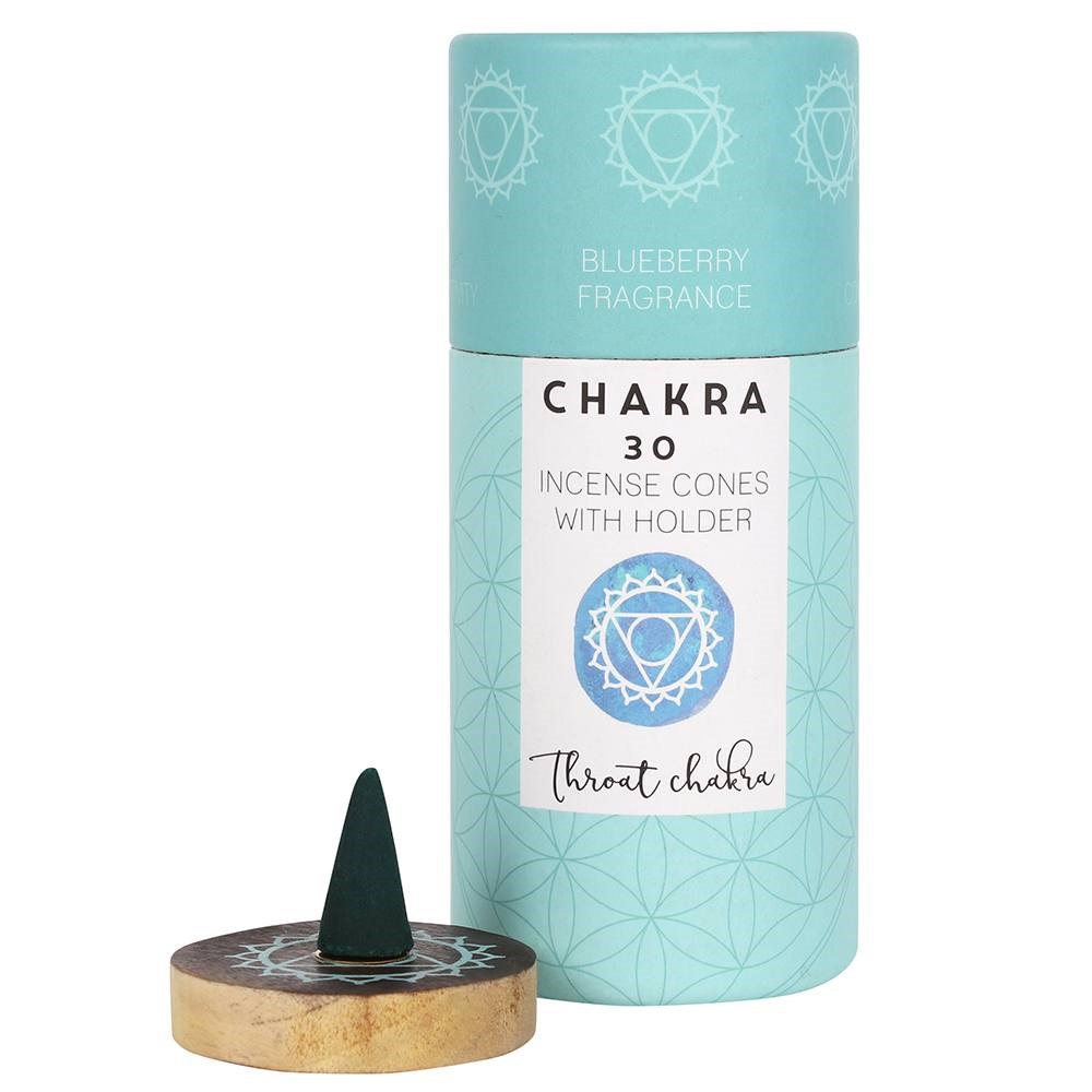 BLUEBERRY THROAT CHAKRA INCENSE CONES