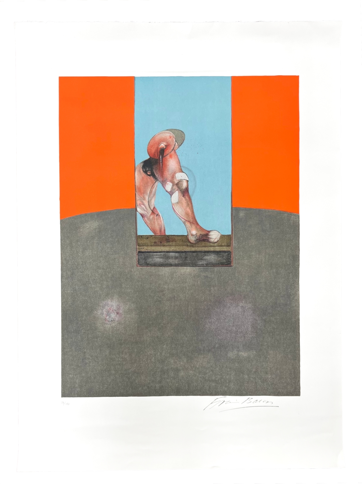 Francis Bacon - Triptych 1987 / D’apres Study for a bullfight (central panel)