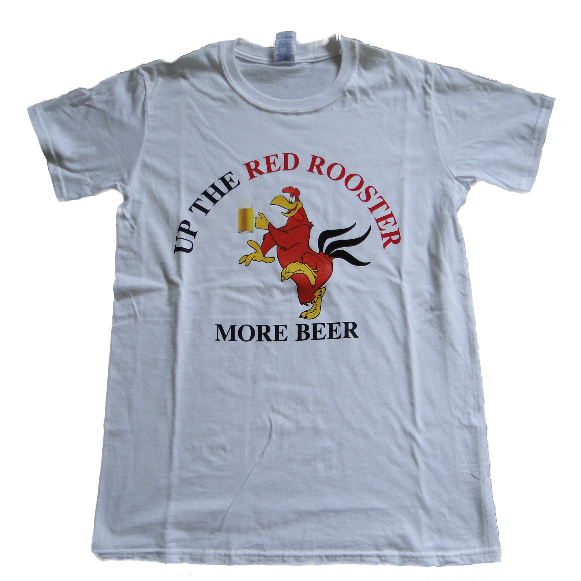 Red Rooster Drinking T-shirt