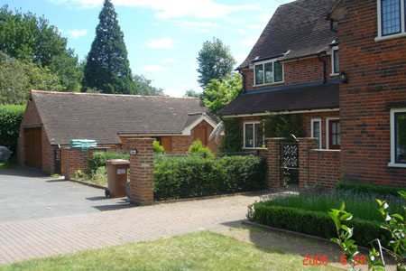 House refurbishment, 2 storey extension, garage and landscaping