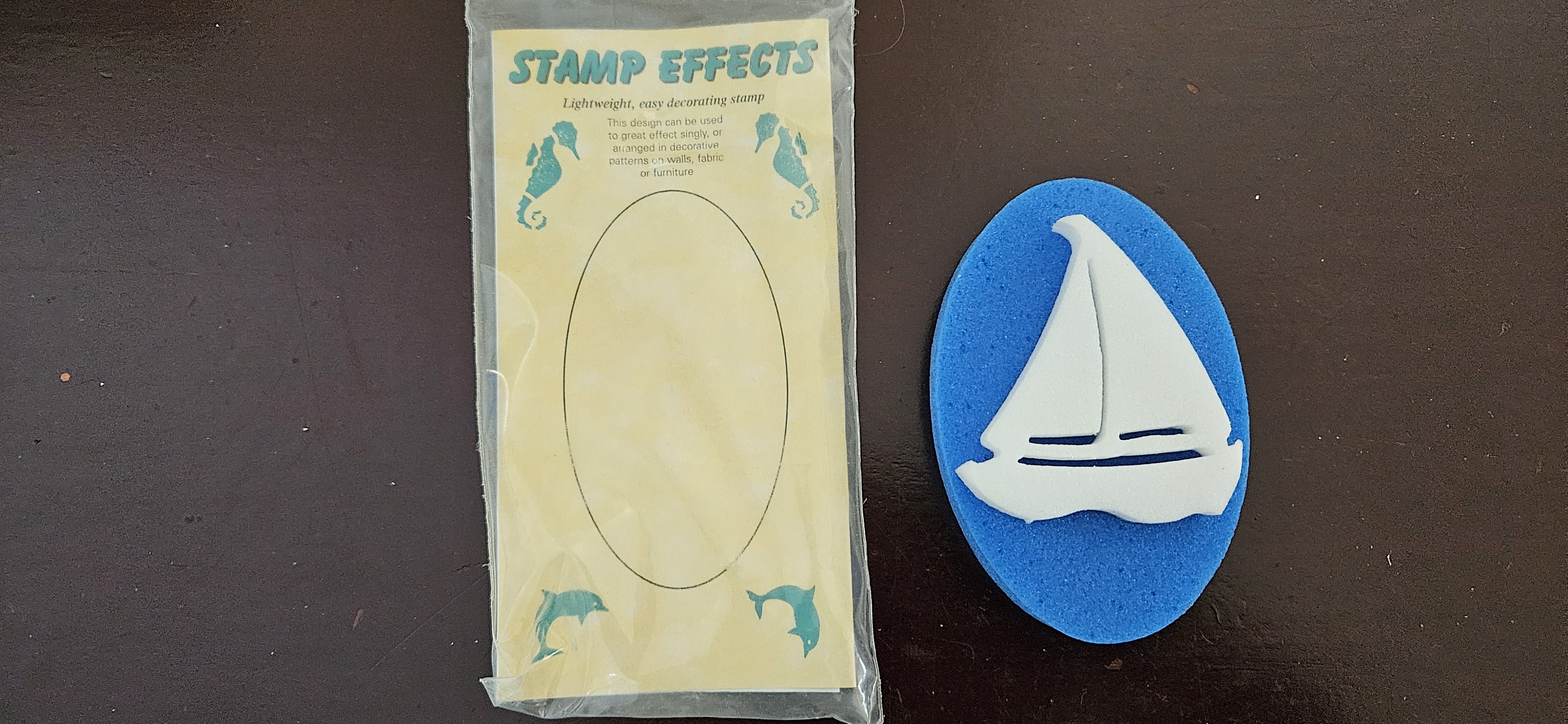 Stamp Effects Sea theme foam stamps - Each