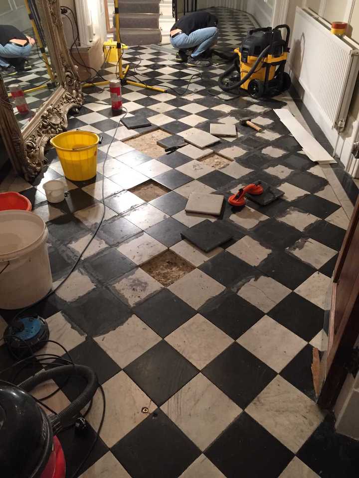 fix lose tiles
