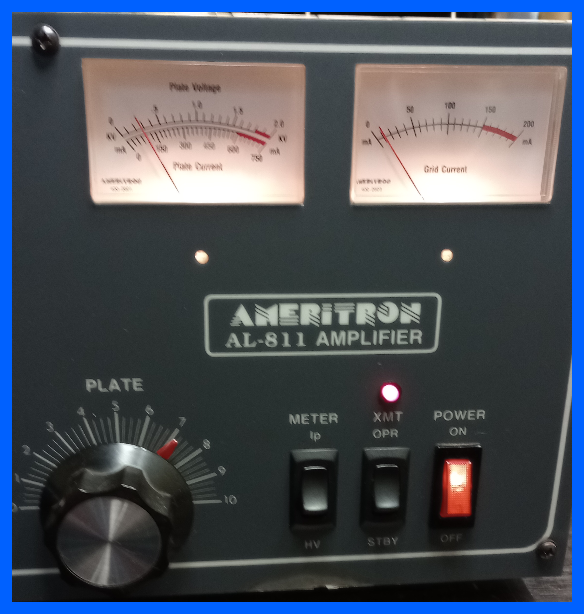 Ameritron AL811 Power Amp Bias Current.