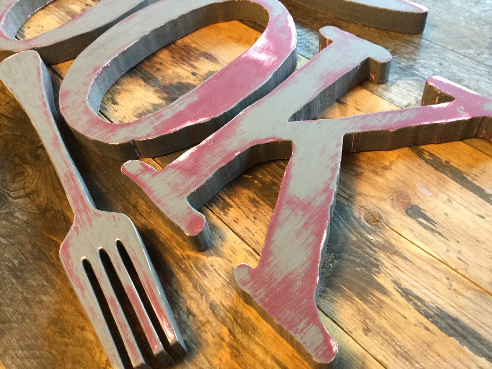 Refurbishing some older 3D letters