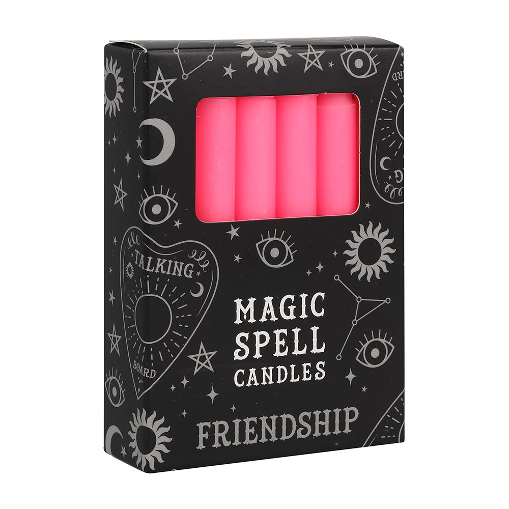 PINK 'FRIENDSHIP' SPELL CANDLES