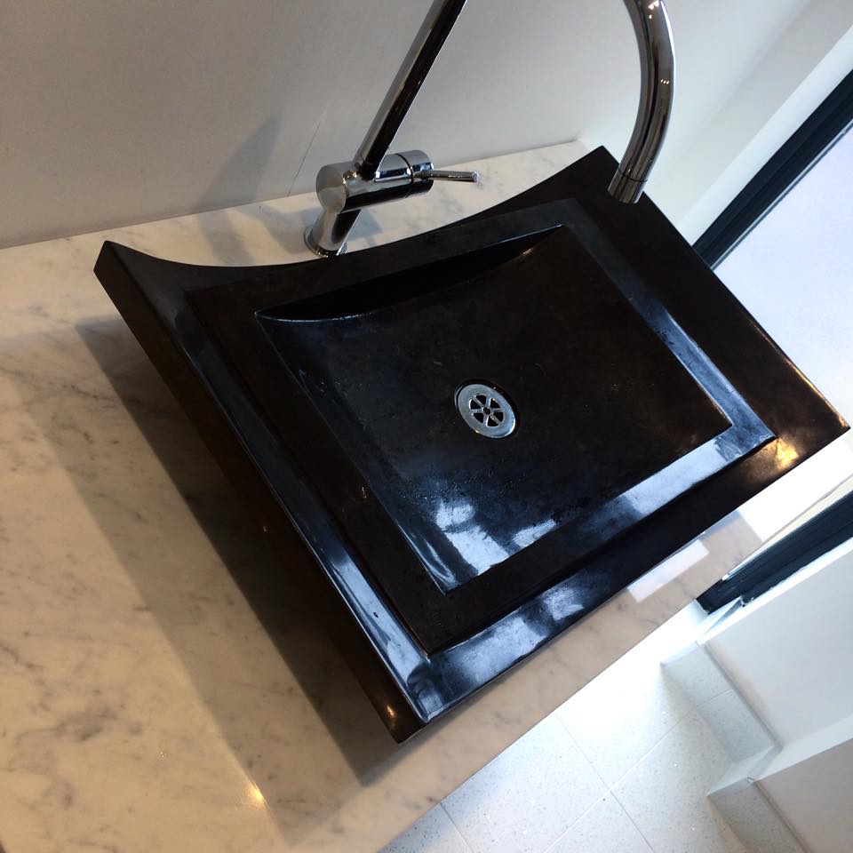 A designer sink unit.