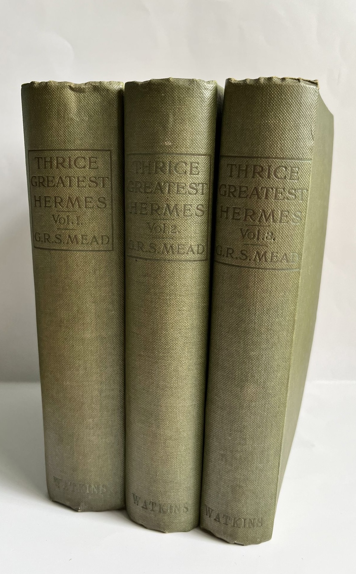 Thrice Greatest Hermes by G. R. S. Mead