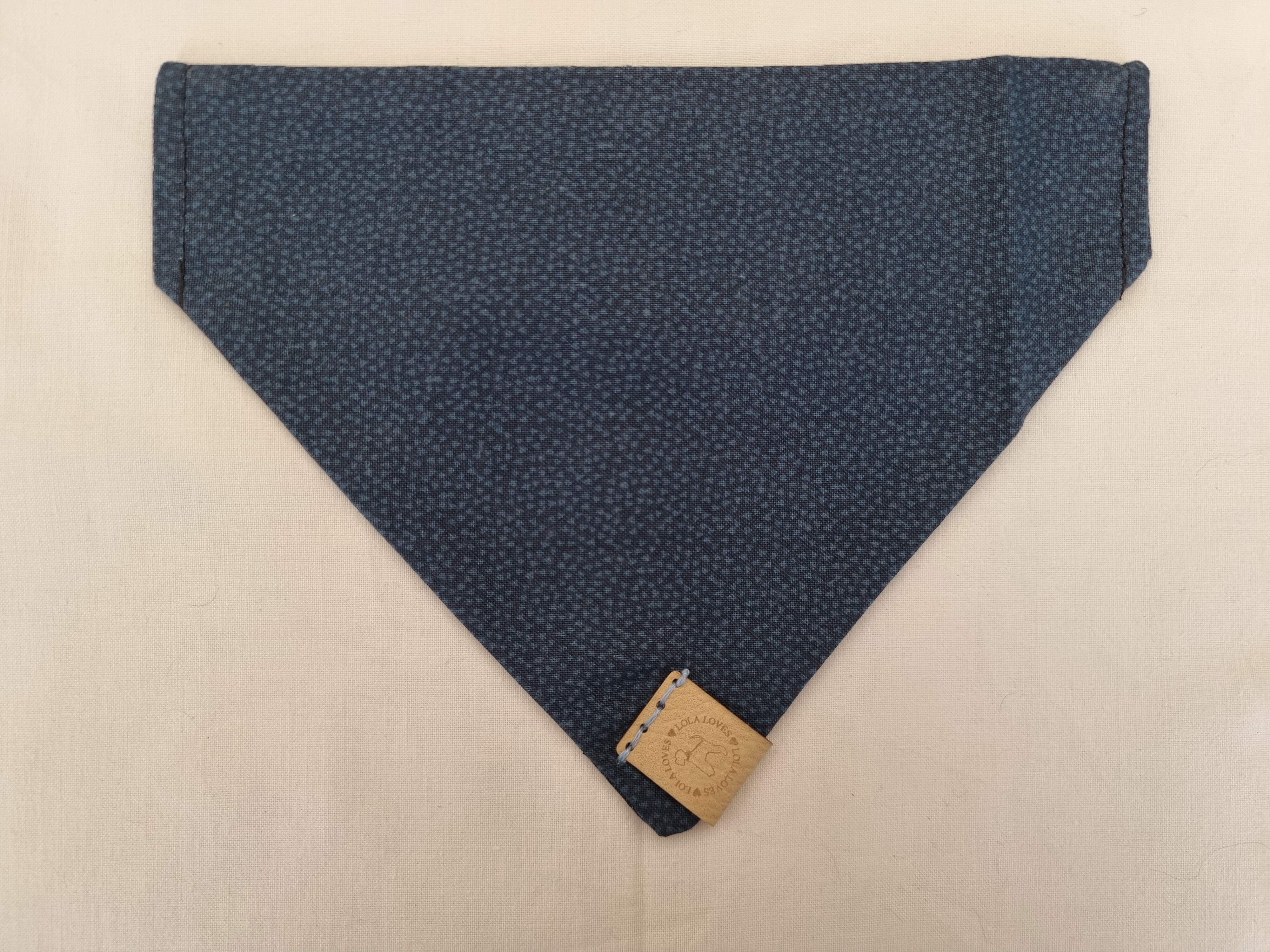 Navy Collar Bandana