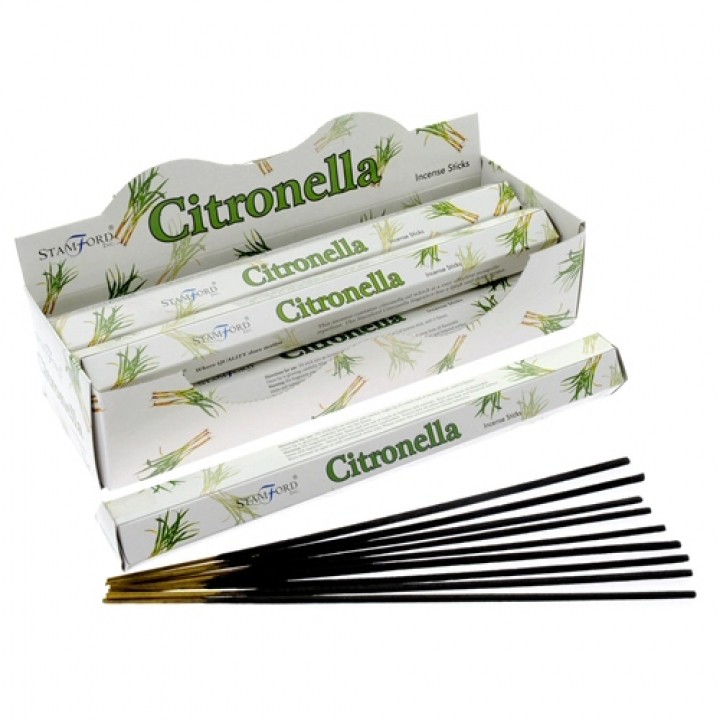 Citronella Premium Incense Sticks - Approx 20