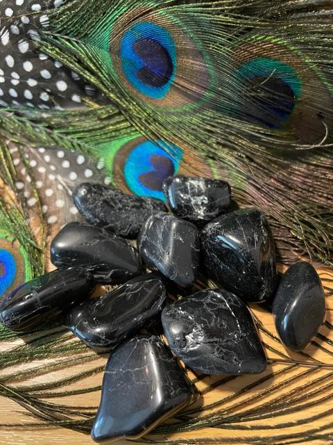 Tumble crystal stone - Black Tourmaline