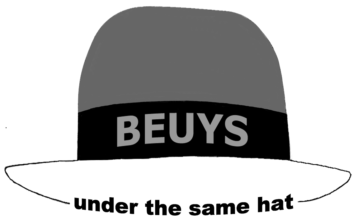 Joseph Beuys Signature and Hat