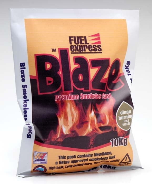 Fuel Express Blaze Smokeless Coal 10kg (Collect Local Delivery Only)