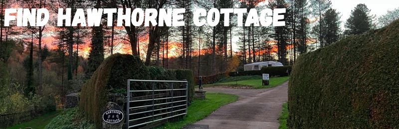 Hawthorne Cottage Caravan site - Contact details