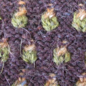 Knitting pattern - woodland cushion cover