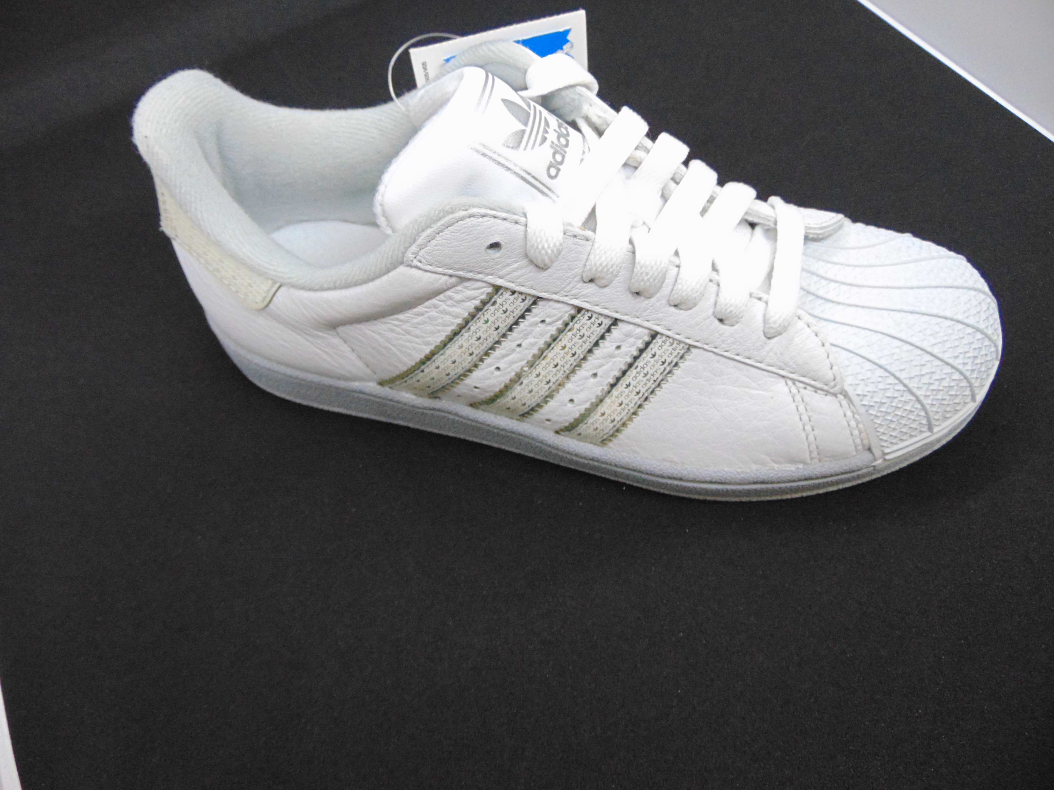 adidas Originals Superstar Shoes WHITE /METSEIL 652468 UK 3.5 EUR 36