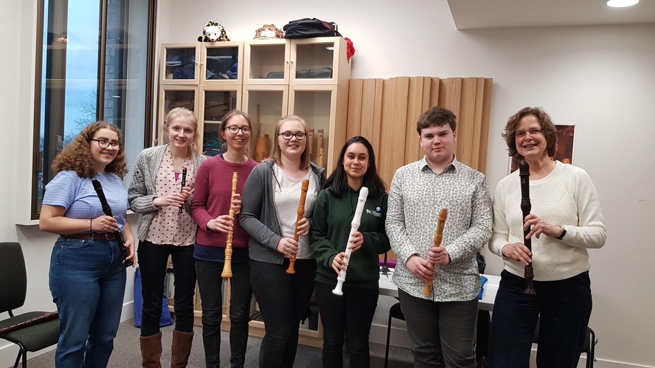 Recorder Demonstration with Jacqueline Sorel, February 2020