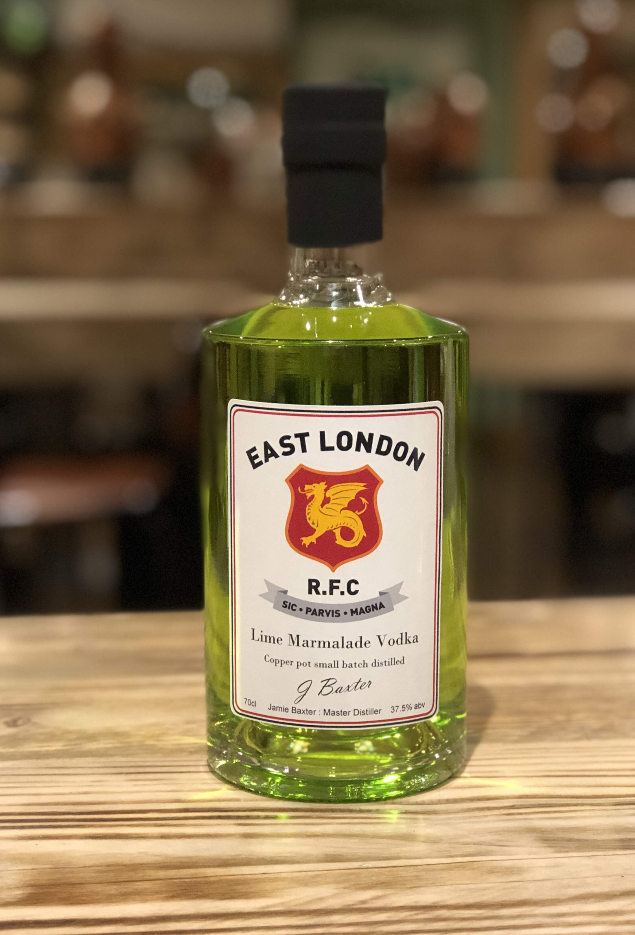 East London 'Lime Marmalade Vodka'